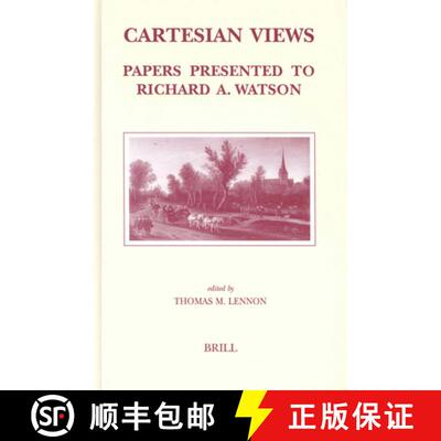 预订 Cartesian Views: Papers Presented to Richard A. Watson [9789004132993]