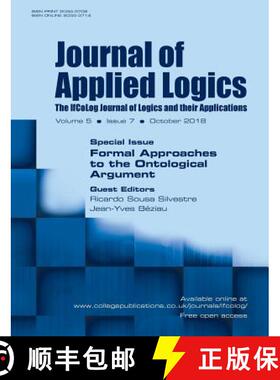 【3-4周达】Journal of Applied Logics-IfCoLog Journal of Logics and their Applications. Volume 5, numb... [9781848902909]