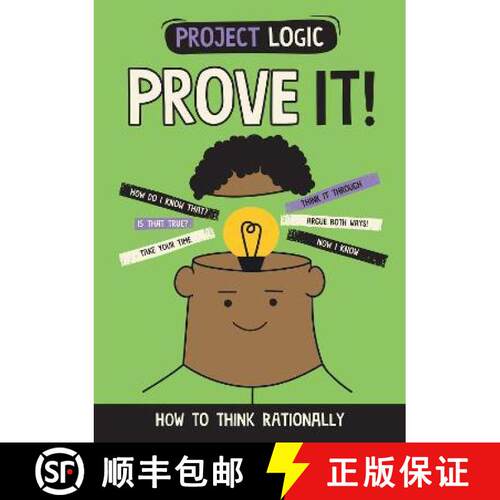 【3-4周达】精装 Project Logic: Prove It!: How to Think Rationally [9781526321732]