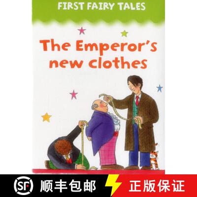 【3-4周达】精装 First Fairy Tales: the Emperor's New Clothes: The Emperor's New Clothes [9781861474131]