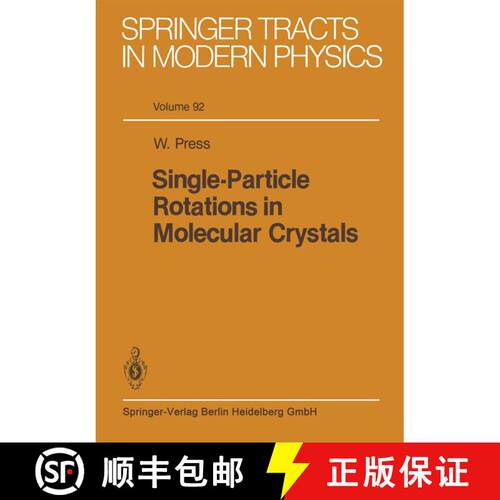【3-4周达】Single-Particle Rotations in Molecular Crystals [9783662157824]