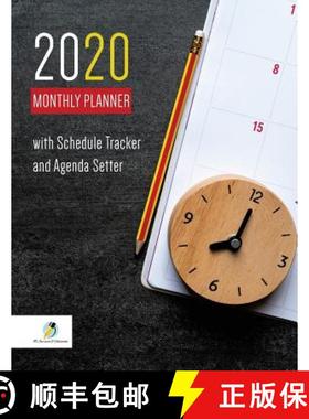 【3-4周达】2020 Monthly Planner with Schedule Tracker and Agenda Setter [9781541966567]
