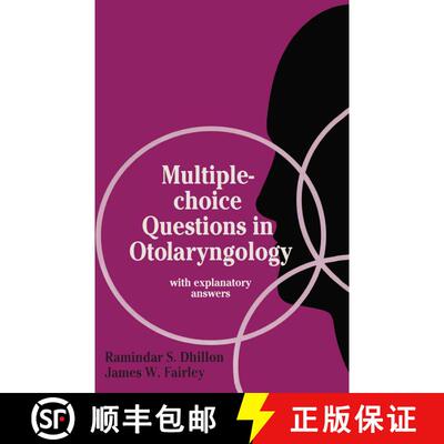 【3-4周达】Multiple-choice Questions in Otolaryngology : with explanatory answers [9780333491096]