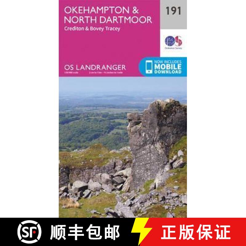 【2-3周达】Okehampton & North Dartmoor [9780319262894]