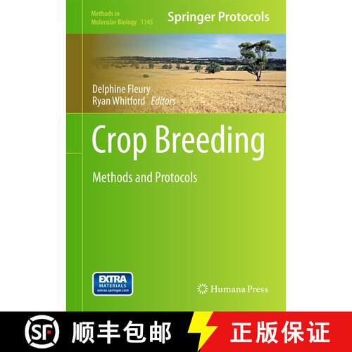 【3-4周达】精装 Crop Breeding : Methods and Protocols [9781493904457]