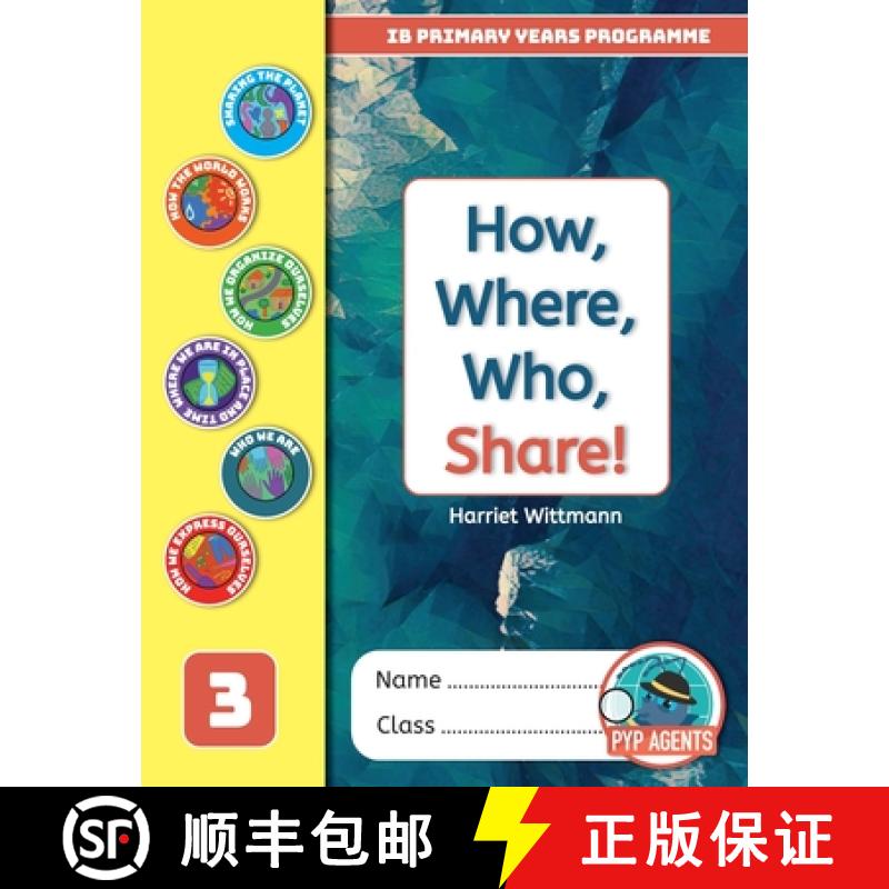 【3-4周达】PYP How, Where, Who, Share! [9781913121372]