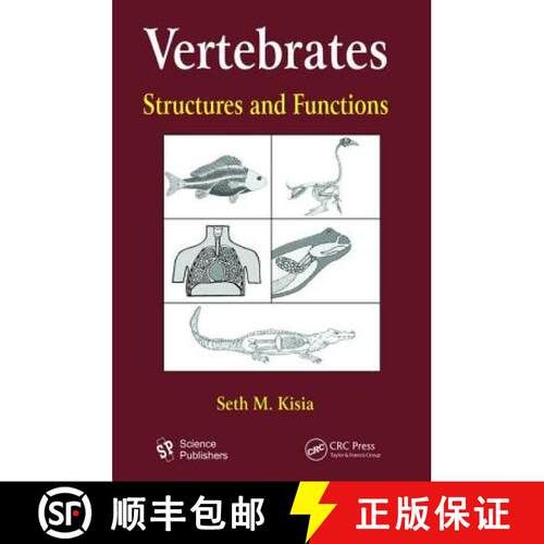 【3-4周达】精装 Vertebrates: Structures and Functions [9781138475908]