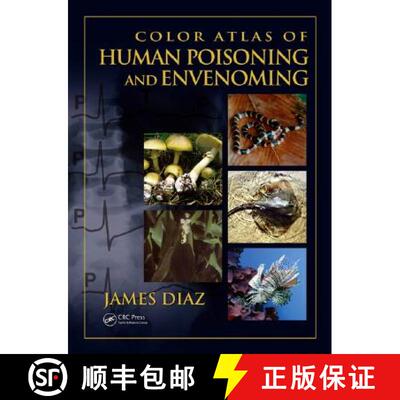 【3-4周达】Color Atlas of Human Poisoning and Envenoming [9780849322150]
