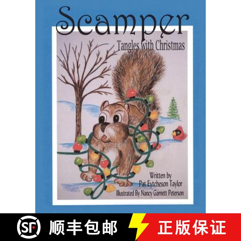 【3-4周达】Scamper Tangles with Christmas [9780984563043]
