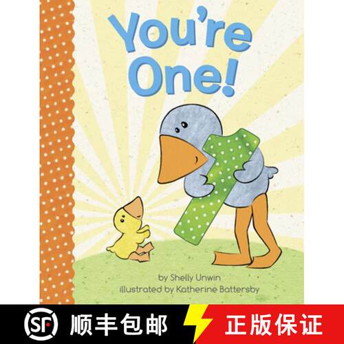 【3-4周达】精装 You're One! [9781984892454]