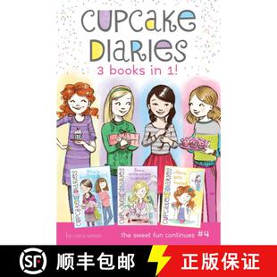 【3-4周达】Cupcake Diaries 3 Books in 1! #4: Mia's Boiling Point; Emma, Smile and Say Cupcake!; Alexi... [9781534409651]