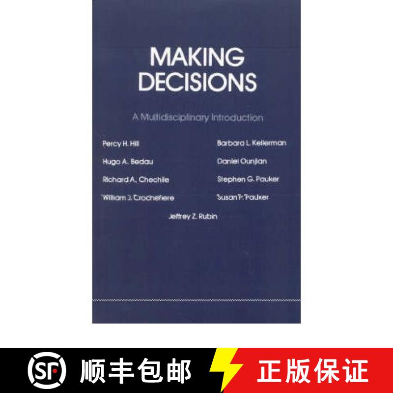 【3-4周达】Making Decisions: A Multidisciplinary Introduction (Revised) [9780819153883]