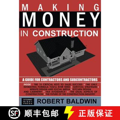 【3-4周达】Making Money in Construction: A Guide for Contractors and Subcontractors [9780578082530]