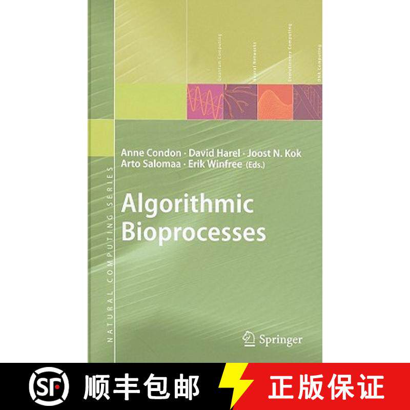 【3-4周达】Algorithmic Bioprocesses [9783540888680]