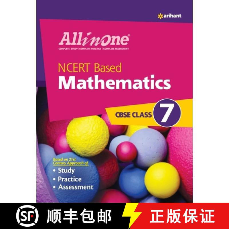 【3-4周达】Cbse All in One Ncert Based Mathematics Class 7 for 2022 Exam [9789325790292]