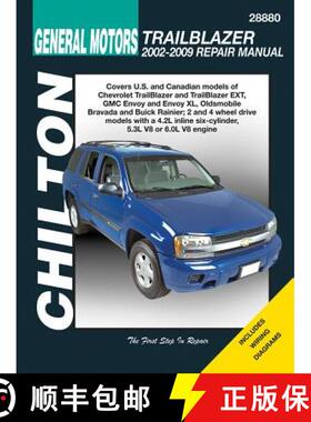 【3-4周达】Chilton Total Car Care Chevrolet Trailblazer, GMC Envoy, Oldsmobile Bravada & Rainier 02-09 [9781563929625]