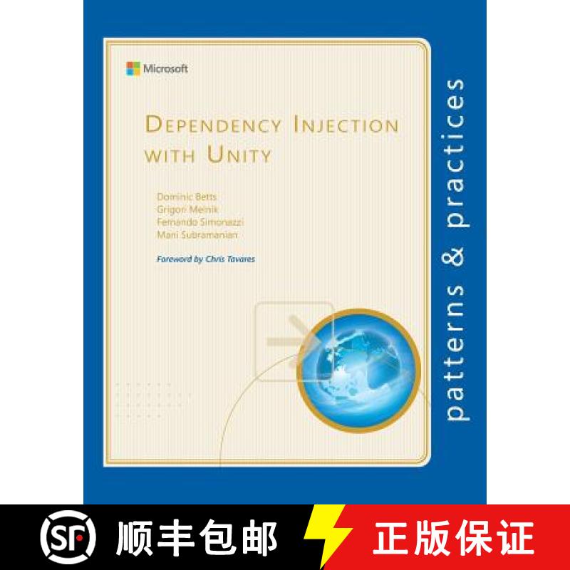 【3-4周达】Dependency Injection with Unity [9781621140283]