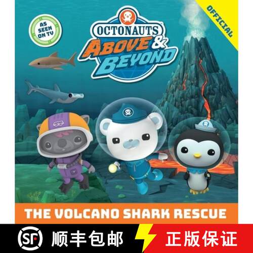 【3-4周达】Octonauts Above & Beyond: The Volcano Shark Rescue [9781408376669]