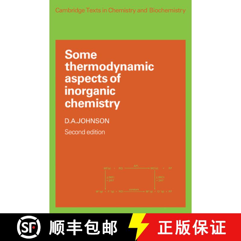 【3-4周达】Some Thermodynamic Aspects of Inorganic Chemistry: - Some Thermodynamic Aspects of Inorgan... [9780521285216]
