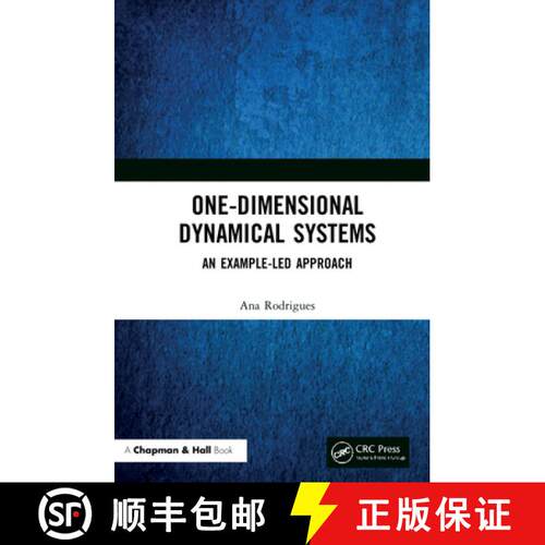 【3-4周达】精装 One-Dimensional Dynamical Systems: An Example-Led Approach [9780367701109]