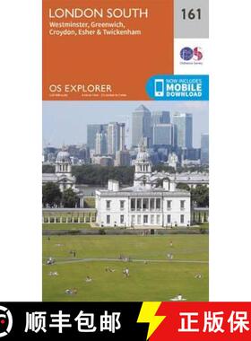 【3-4周达】London South, Westminster, Greenwich, Croydon, Esher & Twickenham [9780319243541]
