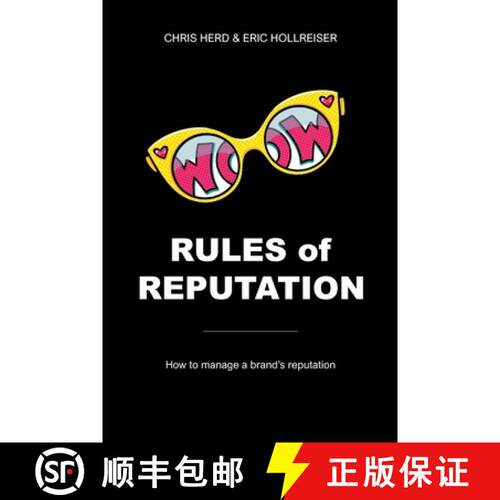 【3-4周达】Rules Of Reputation: How to manage a brand's reputation [9781326058975]