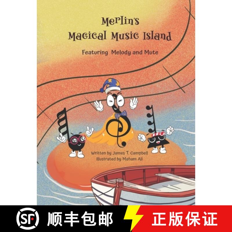 【3-4周达】Merlin's Magical Music Island: Where the music never ends [9798990908819]