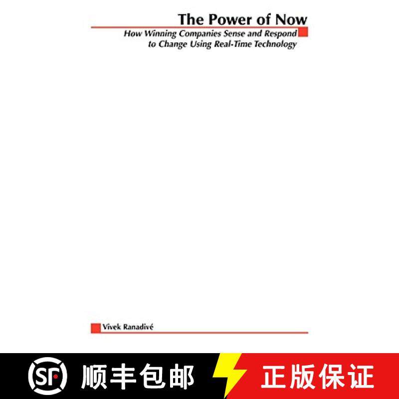 【3-4周达】The Power of Now: How Winning Companies Sense and Respond to Change Using Real-Time Techno... [9780071590129]