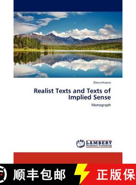 预订 Realist Texts and Texts of Implied Sense [9783845435763]