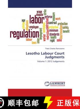 预订 Lesotho Labour Court Judgments [9786137424148]