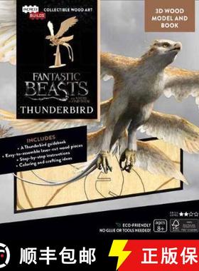 【3-4周达】IncrediBuilds: Fantastic Beasts and Where to Find Them: Thunderbird Book and 3D Wool Model [9781682981160]
