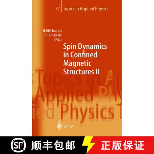 【3-4周达】精装 Spin Dynamics in Confined Magnetic Structures II [9783540440840]