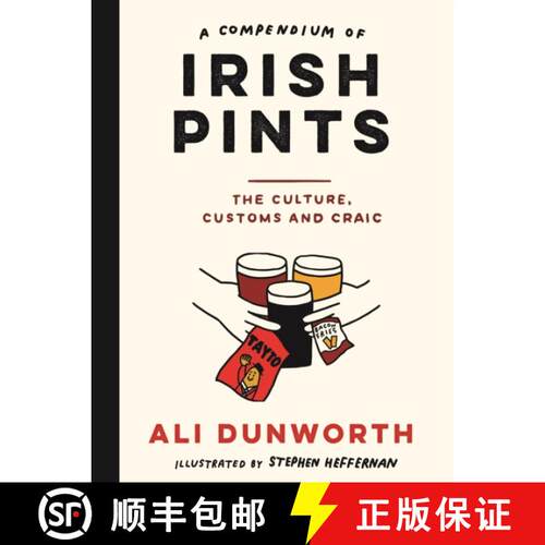 【3-4周达】精装 Compendium of Irish Pints: The Culture, Customs and Craic [9781739210588]