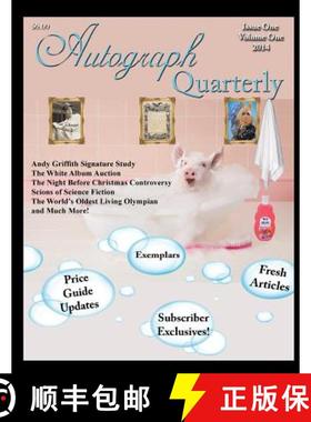 预订 Autograph Quarterly Volume 1 2014 [9781932809503]
