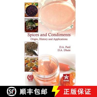 【3-4周达】Spices and Condiments Origin, History and Applications [9789351241911]
