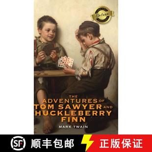 Adventures Sawyer The Library 9781774379554 Deluxe 4周达 Huckleberry and Tom Edition Finn