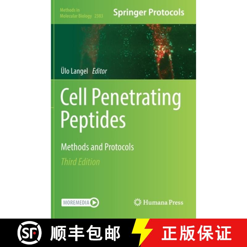 【3-4周达】Cell Penetrating Peptides : Methods and Protocols [9781071617519]