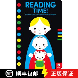 预订 Reading Time!: A Tummy Time First Words Book for Babies [9781636550688]