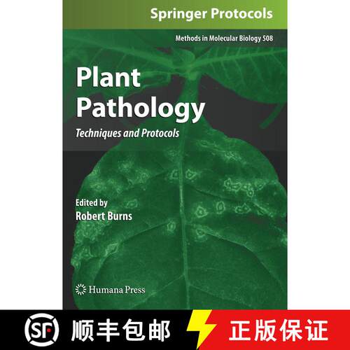 【3-4周达】精装 Plant Pathology: Techniques and Protocols - Plant Pathology Prelimianry Entry 2121 [9781588297990]