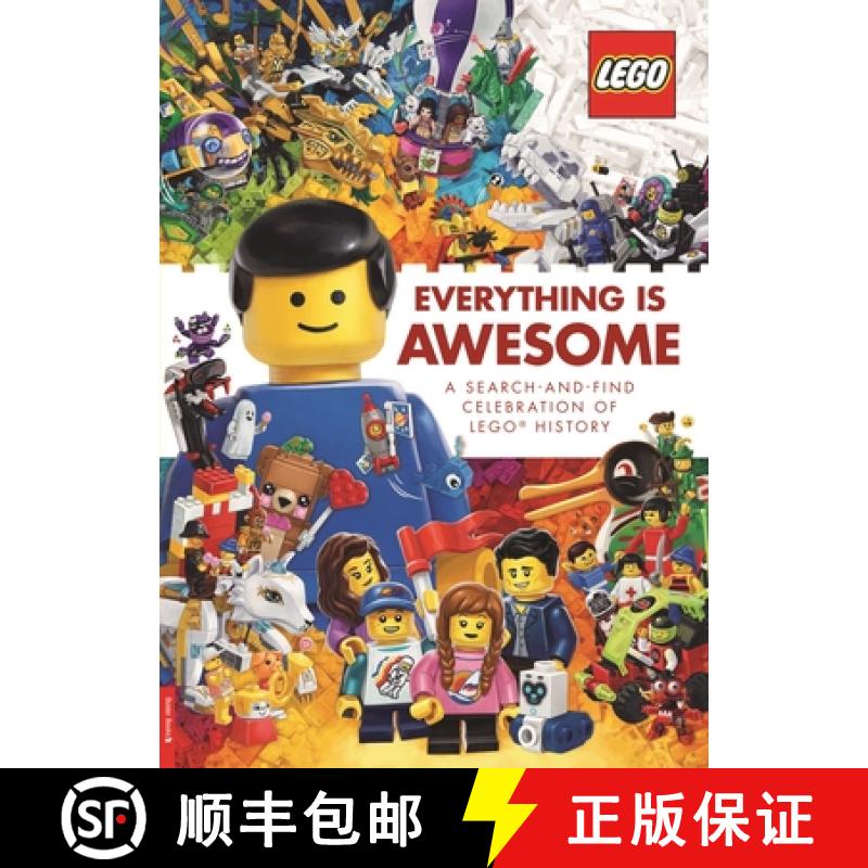 【2-3周达】LEGO (R) Iconic: Everything is Awesome: A Search and Find Celebration of LEGO (R) History [9781780557892]