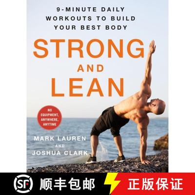 【3-4周达】Strong and Lean: 9-Minute Daily Workouts to Build Your Best Body: No Equipment, Anywhere, ... [9781250787194]