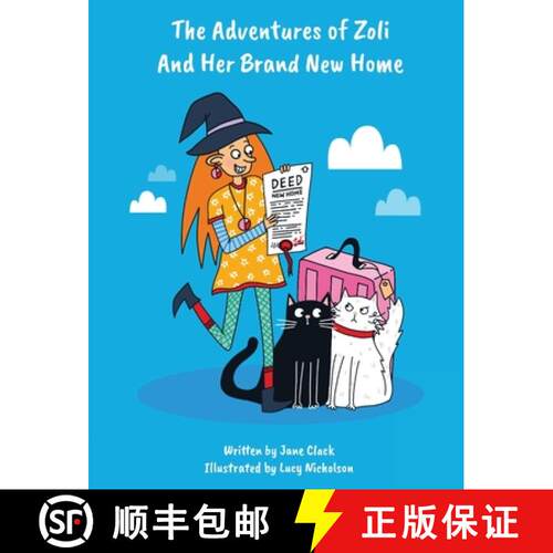 【3-4周达】The Adventures of Zoli and Her Brand New Home [9781739344344]