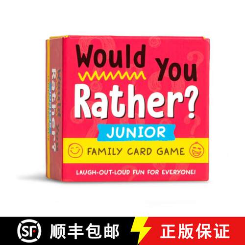 【3-4周达】Would You Rather? Junior: Family Card Game: Laugh-Out-Loud Fun for Everyone! [9798217151363]