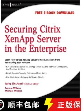 【3-4周达】Securing Citrix Xenapp Server in the Enterprise [9781597492812]