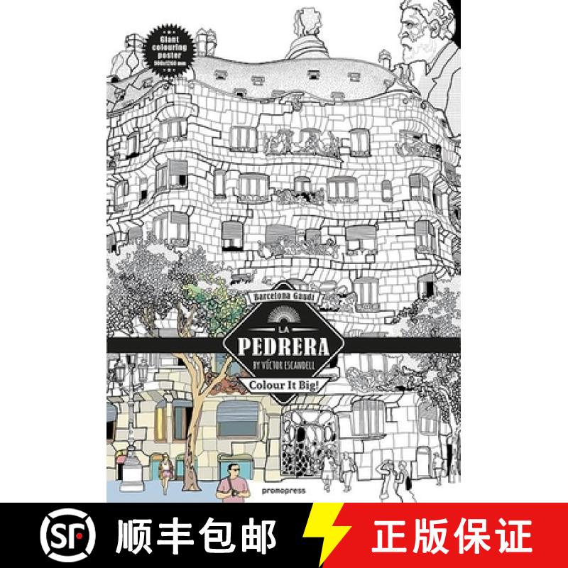 【4周达】La Pedrera - Antoni Gaudi: Color in Poster: Gaudi - La Pedera [9788416504145]