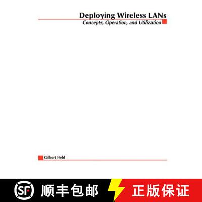 【3-4周达】Deploying Wireless LANs [9780071380898]