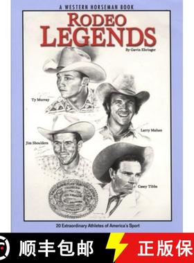【3-4周达】Legends : Outstanding Quarter Horse Stallions And Mares [9780911647631]