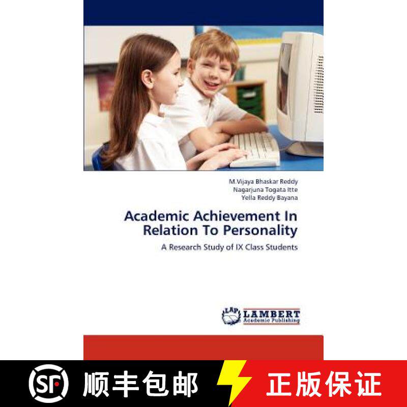 预订 Academic Achievement In Relation To Personality [9783659183942]