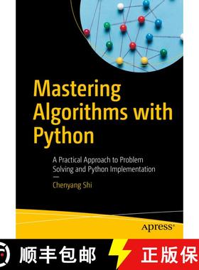 【3-4周达】Mastering Algorithms with Python : A Practical Approach to Problem Solving and Python Impl... [9798868817984]
