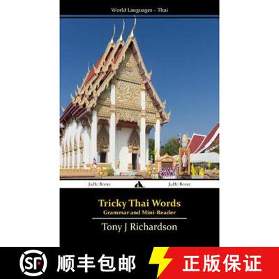 【3-4周达】Tricky Thai Words: Grammar and Mini Reader [9781784351199]